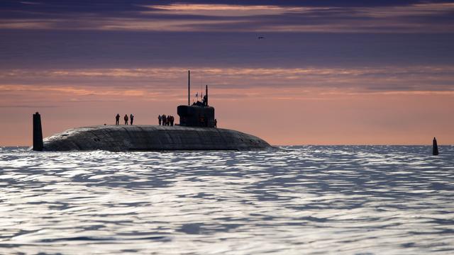 俄海军第二艘北风之神m级战略核潜艇"奥列格王子"号