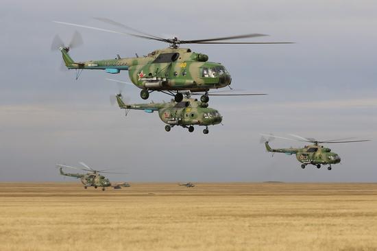 资料图：俄制米8直升机