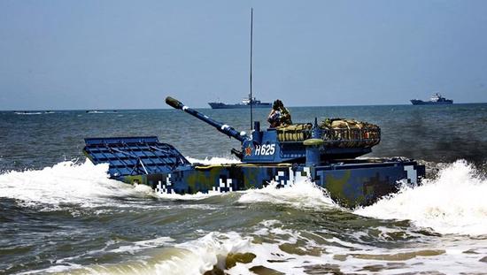 资料图:训练中的05式突击炮