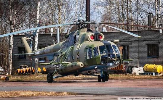 　　俄军米8直升机