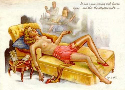 英军撒布的色情传单