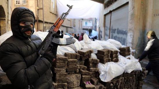 　　库尔德武装（资料图）