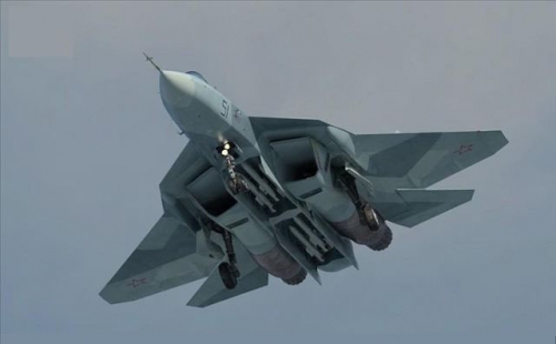 此前外界想象的T-50弹仓布局 


