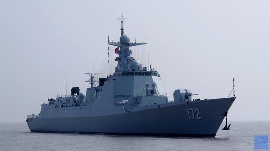 中国052d驱逐舰