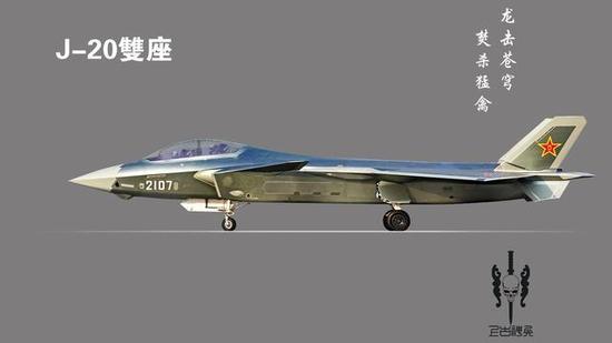 深度:中国空军受一因素制约 将不会发展双座型歼20