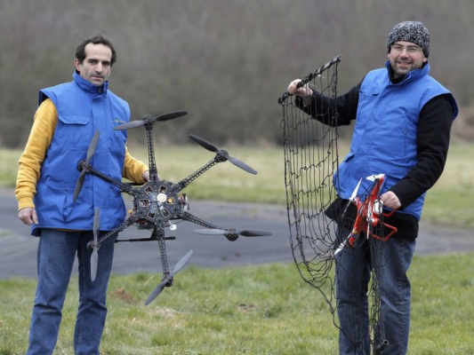 资料图：无人机拦截系统