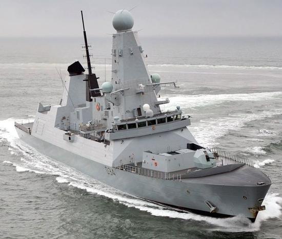英国海军45型驱逐舰三号舰"钻石"号