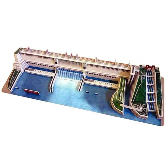 自制大坝模型图片