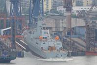 出口巴基斯坦的054AP首舰下水了！