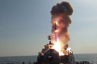  俄在日本海成功试射新型反潜导弹