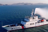 台湾海峡首艘大型巡航救助船列编