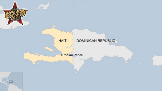 海地的位置