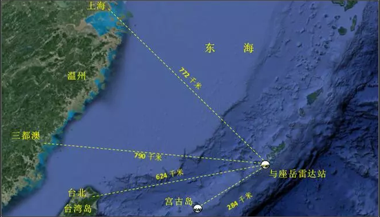 日本与座岳雷达站 其西南海空域侦察预警核心节点 手机新浪网