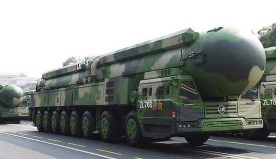 美报告:中国将增加核弹头数量用于装备