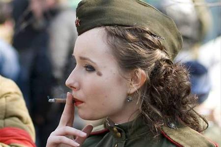 国外军迷cos二战苏联红军