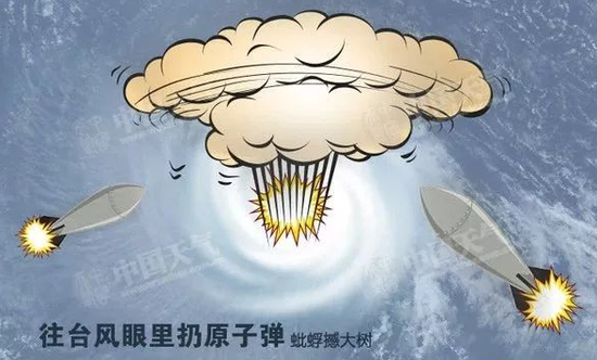 用核弹炸飓风为何不靠谱?核弹威力还是太小