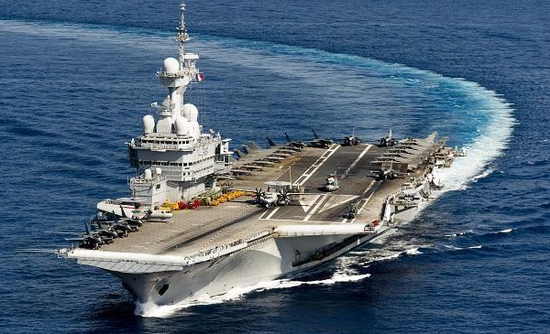 法国戴高乐号航母已有超200名船员新冠检测呈阳