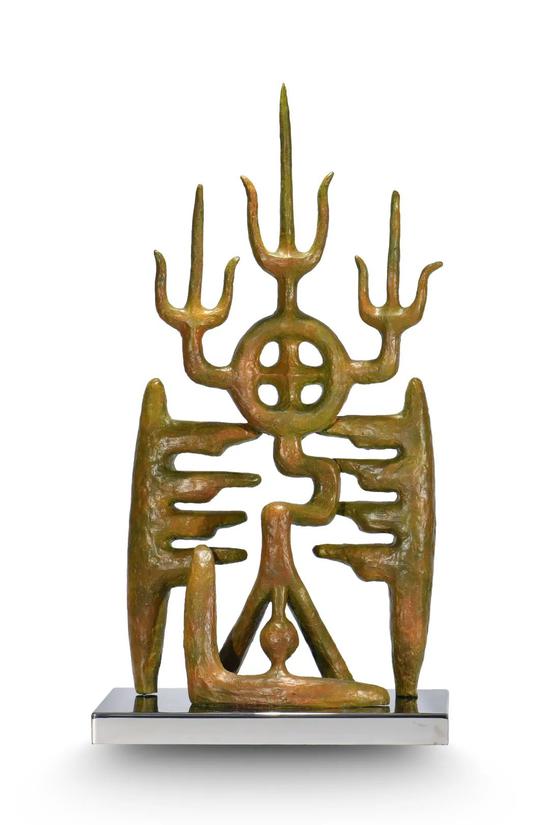 《陈姓图腾雕塑》十二生肖系列《鼠》《牛》《虎》《兔》end