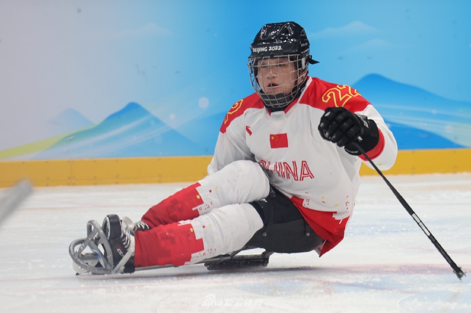 冬残奥会男子冰球中国VS意大利