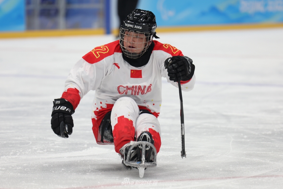 冬残奥会男子冰球中国VS意大利