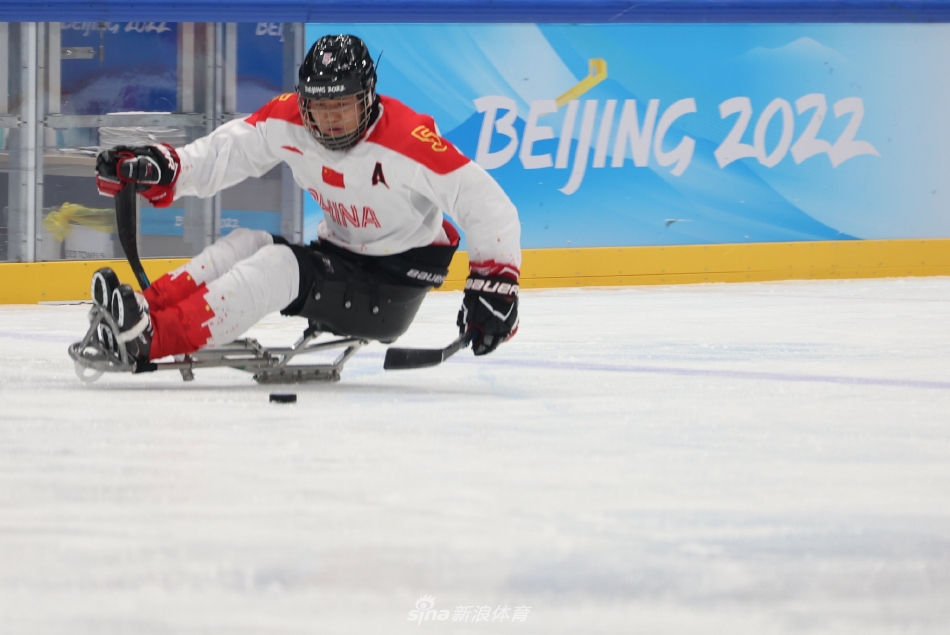 冬残奥会男子冰球中国VS意大利