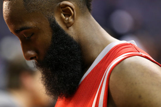 哈登：这也能躺枪……(设计台词)