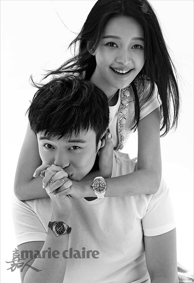 孙怡董子健合体登封面十指相扣幸福洋溢