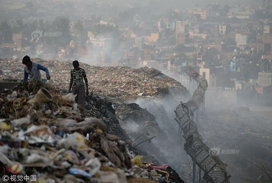 印度新德里空气污染图片