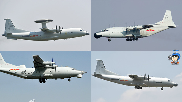 解放军运8运9运输机