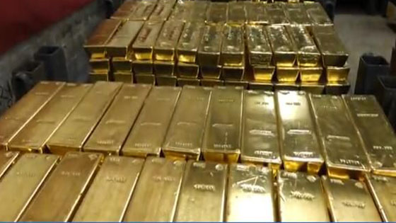 世界最大金库黄金存量达4100多吨市值超1860亿美元