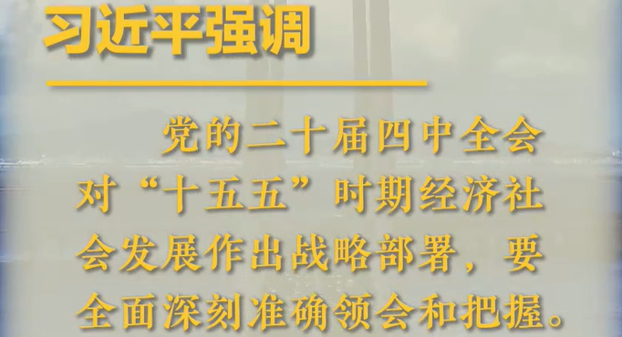 微视频｜领会把握“十五五”战略部署 总书记强调三个关键词