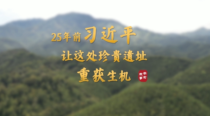 学习·故事丨25年前，习近平让这处珍贵遗址重获生机