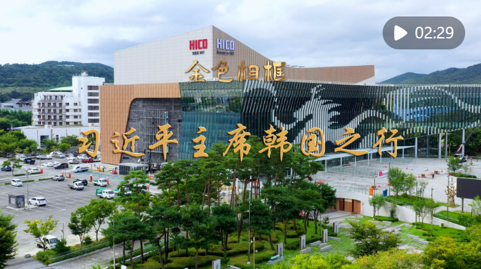 金色相框｜习近平主席韩国之行