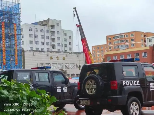 　救援现场：受访者供图