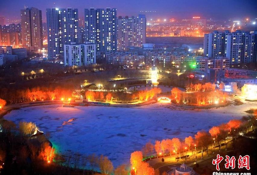 新疆城市夜景
