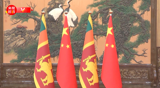 独家视频丨习近平会见斯里兰卡总理：中斯两国树立了不同国家间友好相处 互利合作的典范