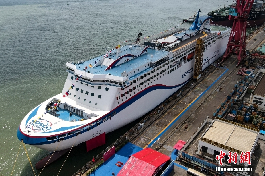 最豪华客滚船交付