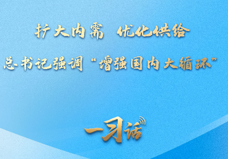 一习话丨扩大内需 优化供给 总书记强调“增强国内大循环”