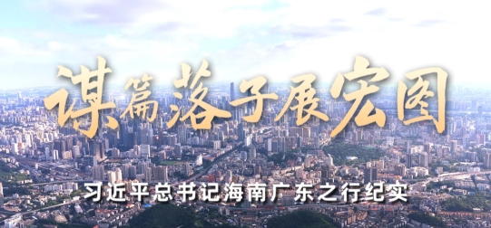 时政微纪录丨谋篇落子展宏图——习近平总书记海南广东之行纪实