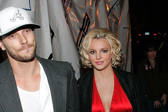 小甜甜布兰妮与前夫凯文