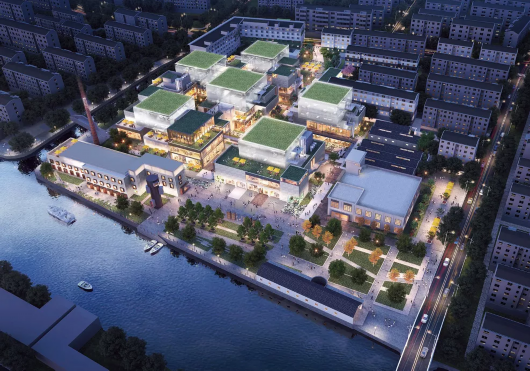 图片说明:鼎丰酱园全景效果图