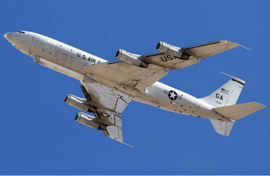  美军E-8C“联合星”空地监视飞机（资料图）