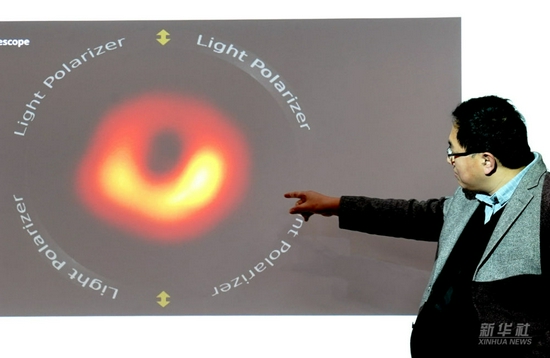 2021年3月24日，中国科学院上海天文台路如森研究员介绍黑洞的相关知识。经过近两年的深入研究，科学家对人类首次“看见”的那个黑洞，成功绘制出偏振图像。包括中国在内的多国科学家合作的相关研究论文，发表在国际权威期刊《天体物理学杂志通讯》。