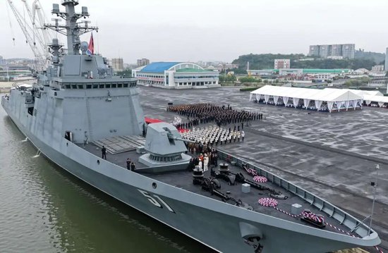 现场画面公开！金正恩登上“崔贤”号驱逐舰：朝鲜将全面加速扩大发展海军战力，应在辽阔大洋行使强大实力