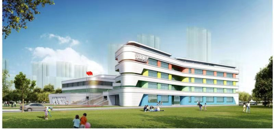 天津外国语大学附属高新区外国语学校宁海路小学部于2020年12月底完成