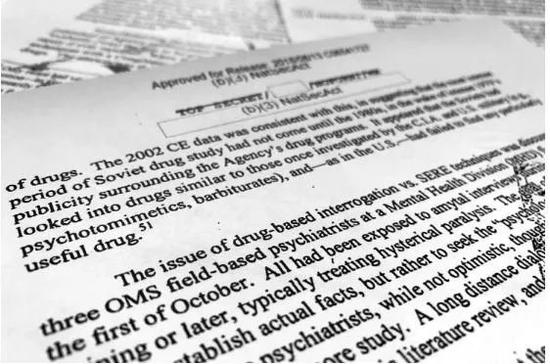 咪达唑仑:CIA“吐真剂”曝光:不仅让人吐真言 还能令人失忆 报告内容。图片来源:华邮