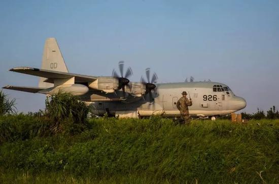 ▲美军KC-130运输机（美国海军陆战队网站）