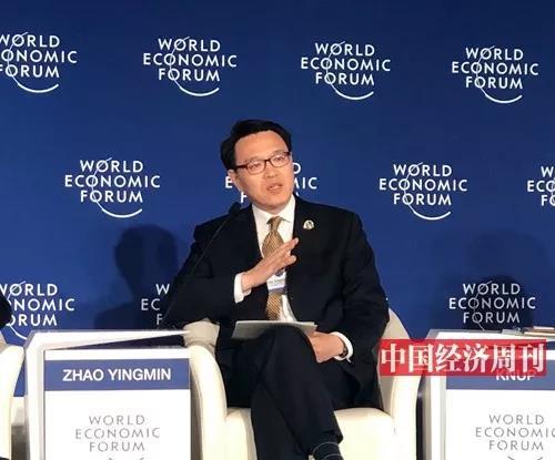 生态环境部副部长赵英民（姚冬琴 摄）