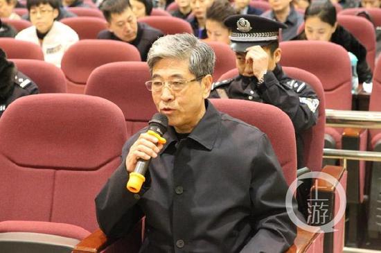  ▲杨成林受审，图片来自网络