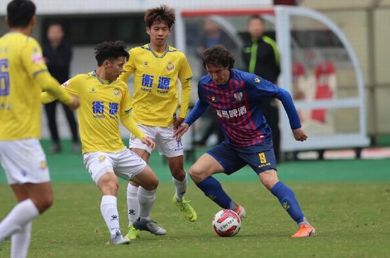 上海申鑫也面临解散。 @上海申鑫足球俱乐部官方微博 图